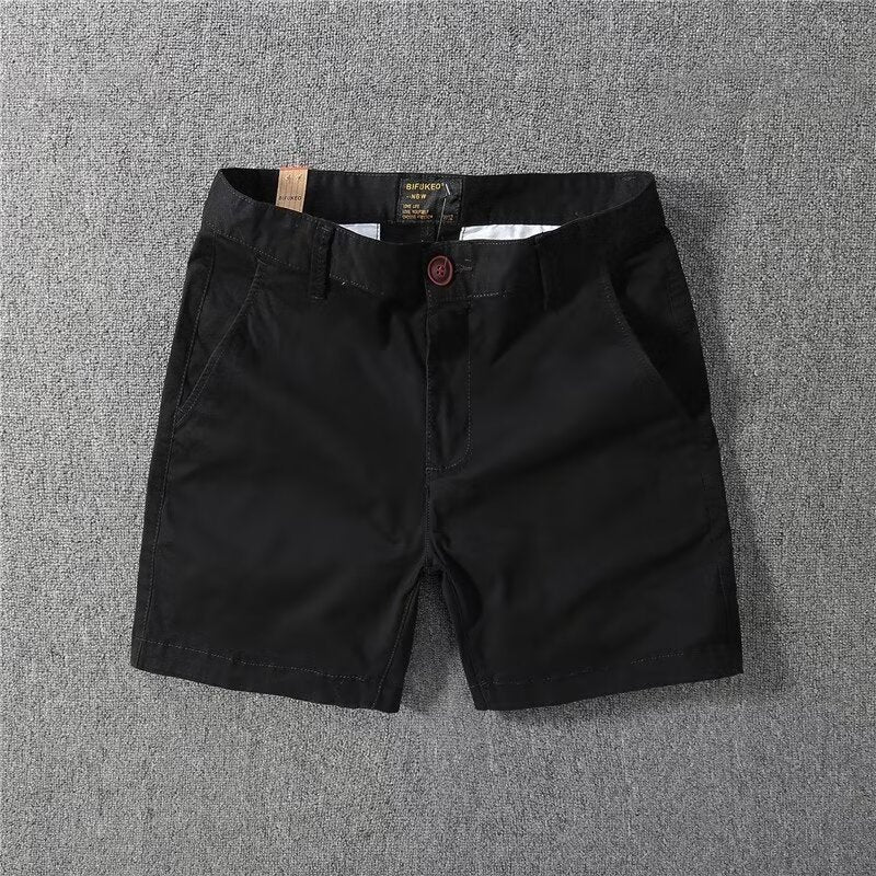 Pantalon casual homme couleur solide