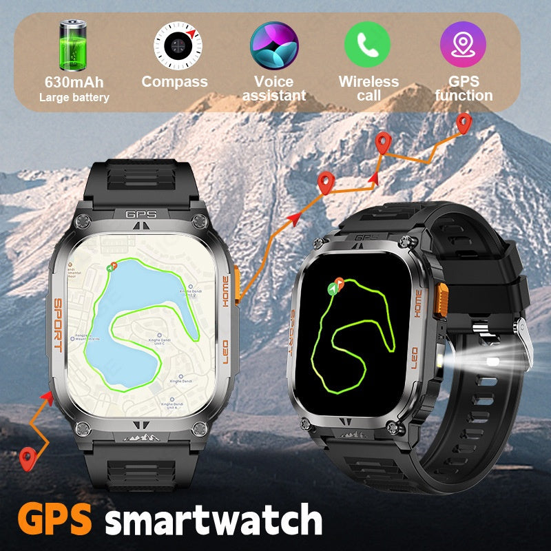 Smartwatch grand écran avec fonction d'appel Bluetooth