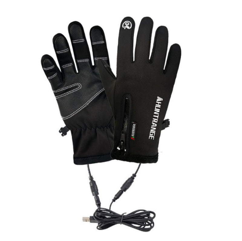 Cyclisme chauffé par USB pour les hommes et les femmes Et des gants en temps froid