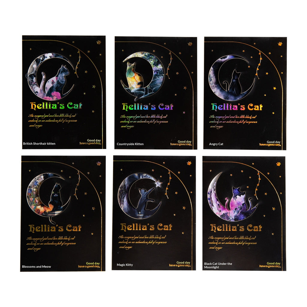 Un beau Sticker Day Pack The Hearias Cat Series