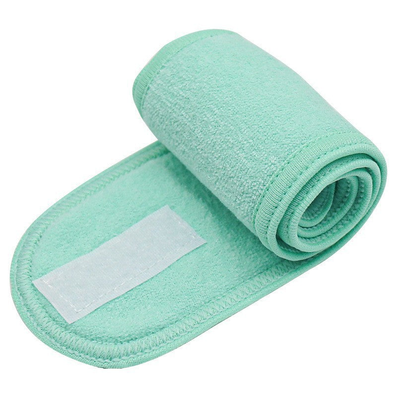 Bandeau de maquillage velcro imprimé épais