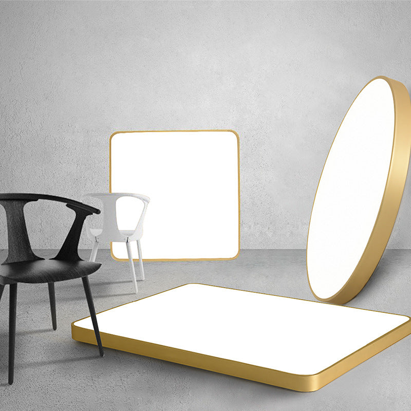 Lampe de plafond à LED minimaliste moderne pour usage domestique