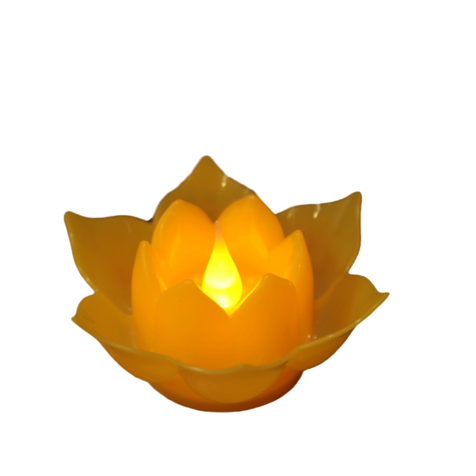 Plastique électronique Big Lotus avec lampe à batterie