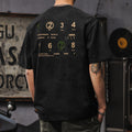 T-shirt polyvalent pour hommes à manches courtes style américain