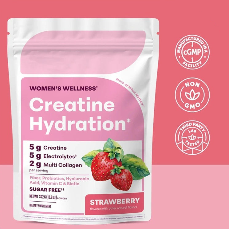 Poudre de créatine pour femmes