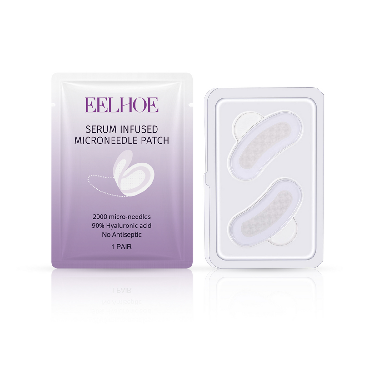 1 Pair of Microneedle Eye Mask Patches