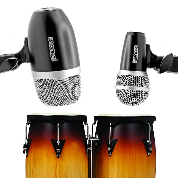 5 Core Conga Mic Snare Tom Set Professional XLR Cardioïde Condenseur Instrument Microphone K