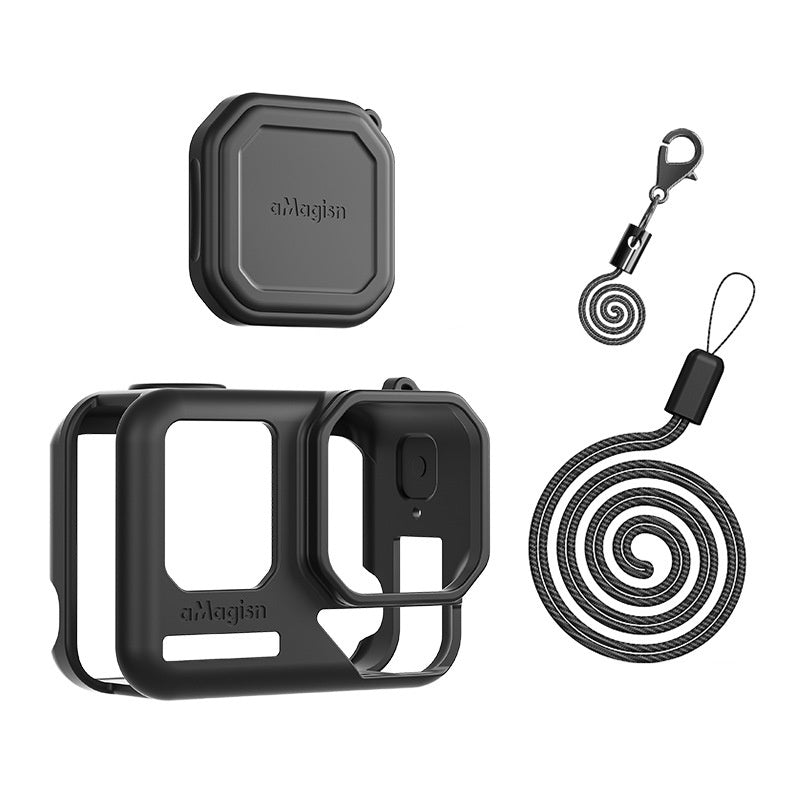 Boîtier en silicone Acepro2 adapté pour Insta360pro2 Accessoires de caméras de sport Couverture de protection
