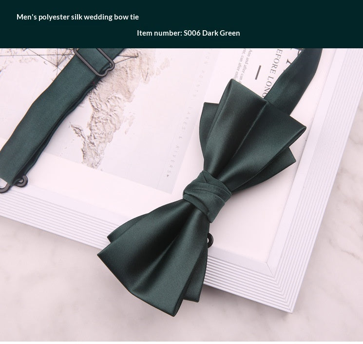 Hommes Polyester mariage Bow Tie