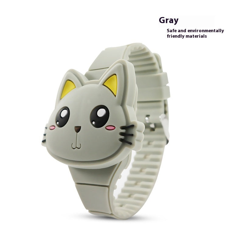 Epoxy LED Cartoon Enfants Montre