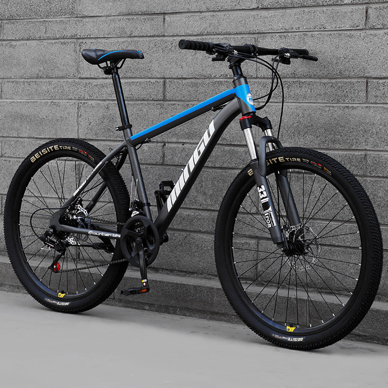 Vélo de vélo de montagne 24 26 pouces disque frein d'absorption de choc vélo hommes et les femmes Var
