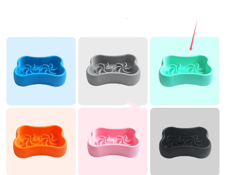 Bol de chien de qualité alimentaire en silicone