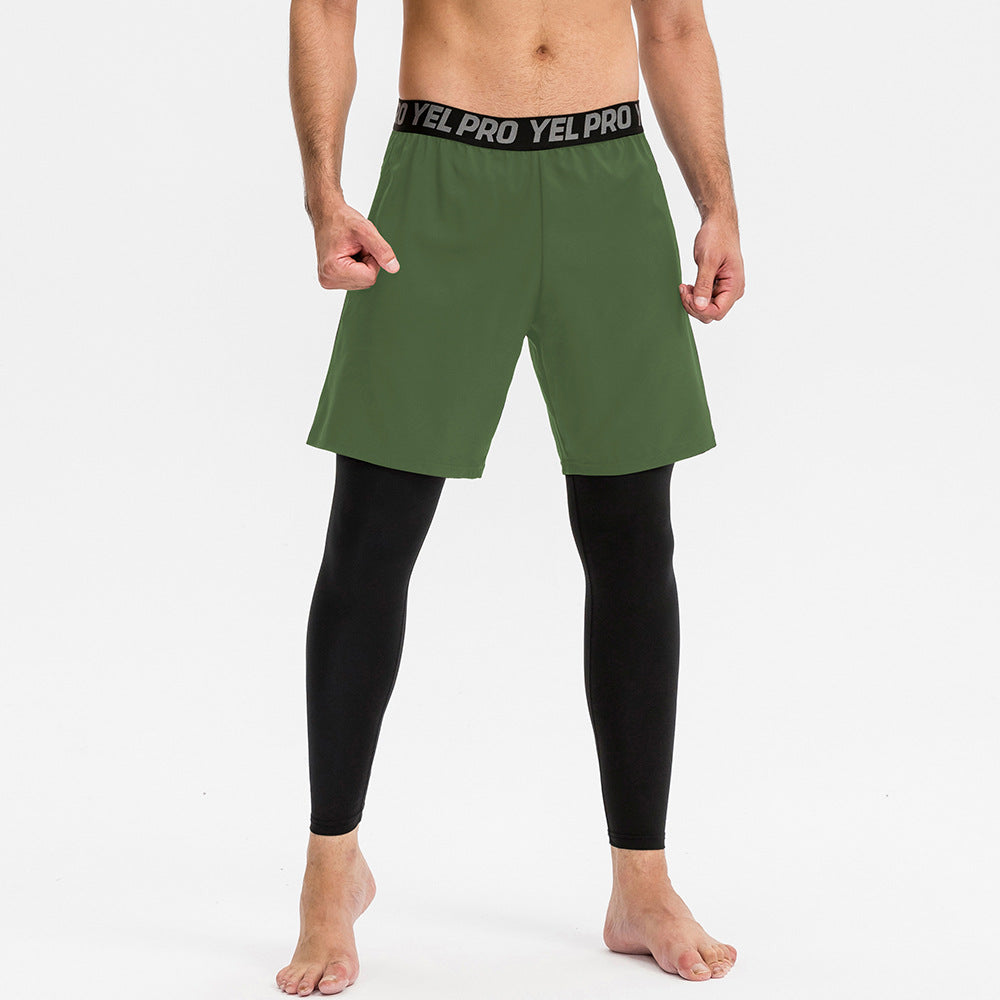 Pantalons de séchage rapide haute élastique pour hommes