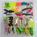 Lure Suit 142 pièces avec pinces de pêche Mino paillettes