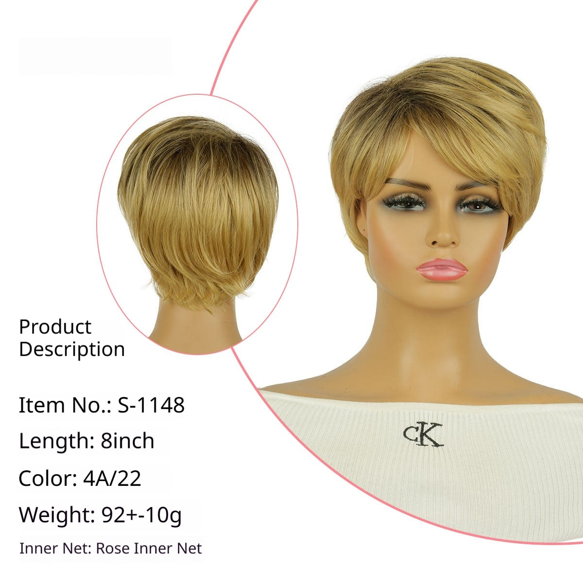 Woman of Color Graduated Bob Wig Full Head