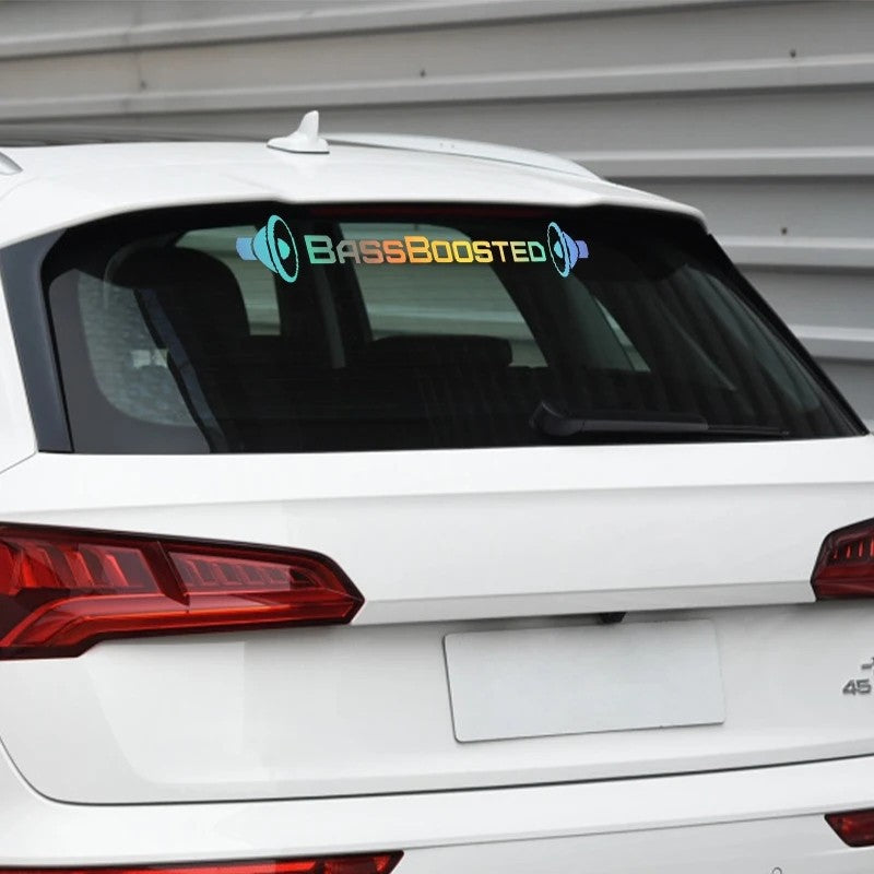 Autocollant de lettre de voiture pare-brise avant