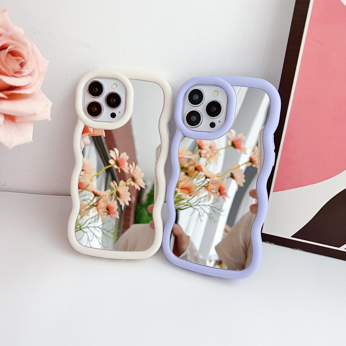 Silicone Niche Nuage Wave Phone Case