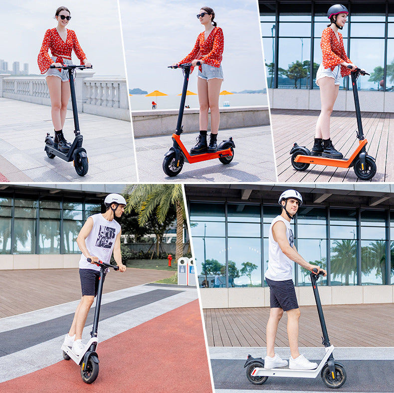 Scooter électrique X9 Endurance Mobilité pliante haute puissance Véhicule électrique de 10 pouces