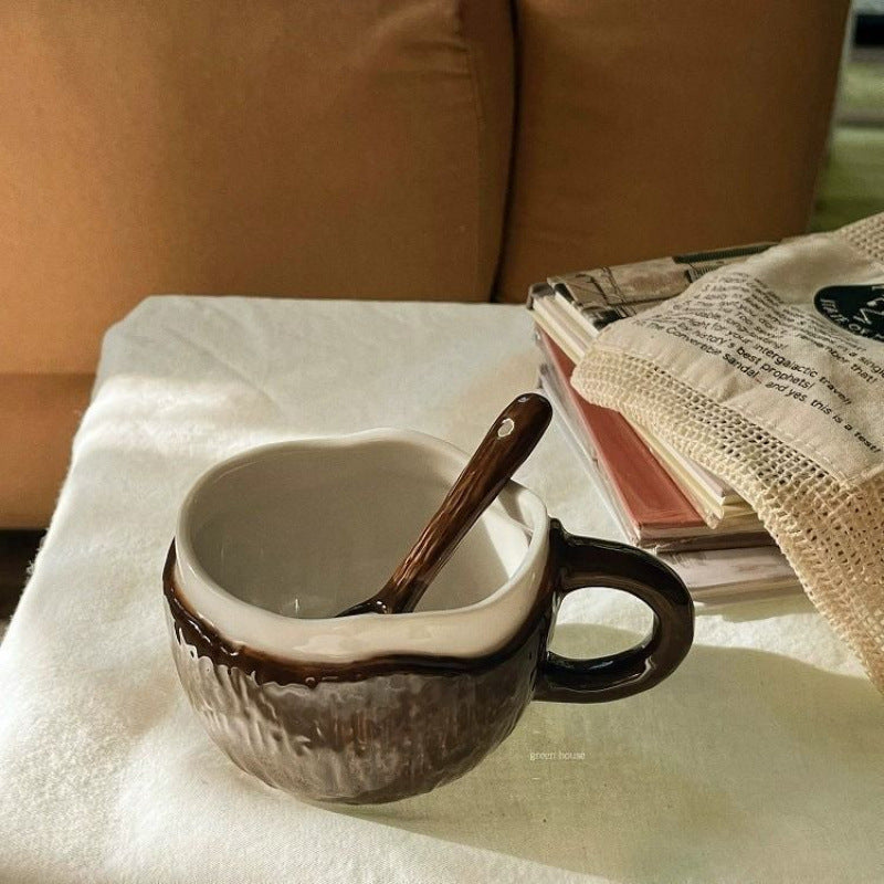 Mug de café à thème de coco créatif et mignon