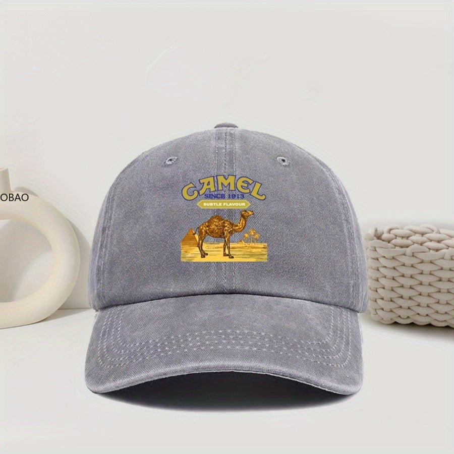 Hommes Outdoor simple tout-lot brodé lettre Casquette de baseball