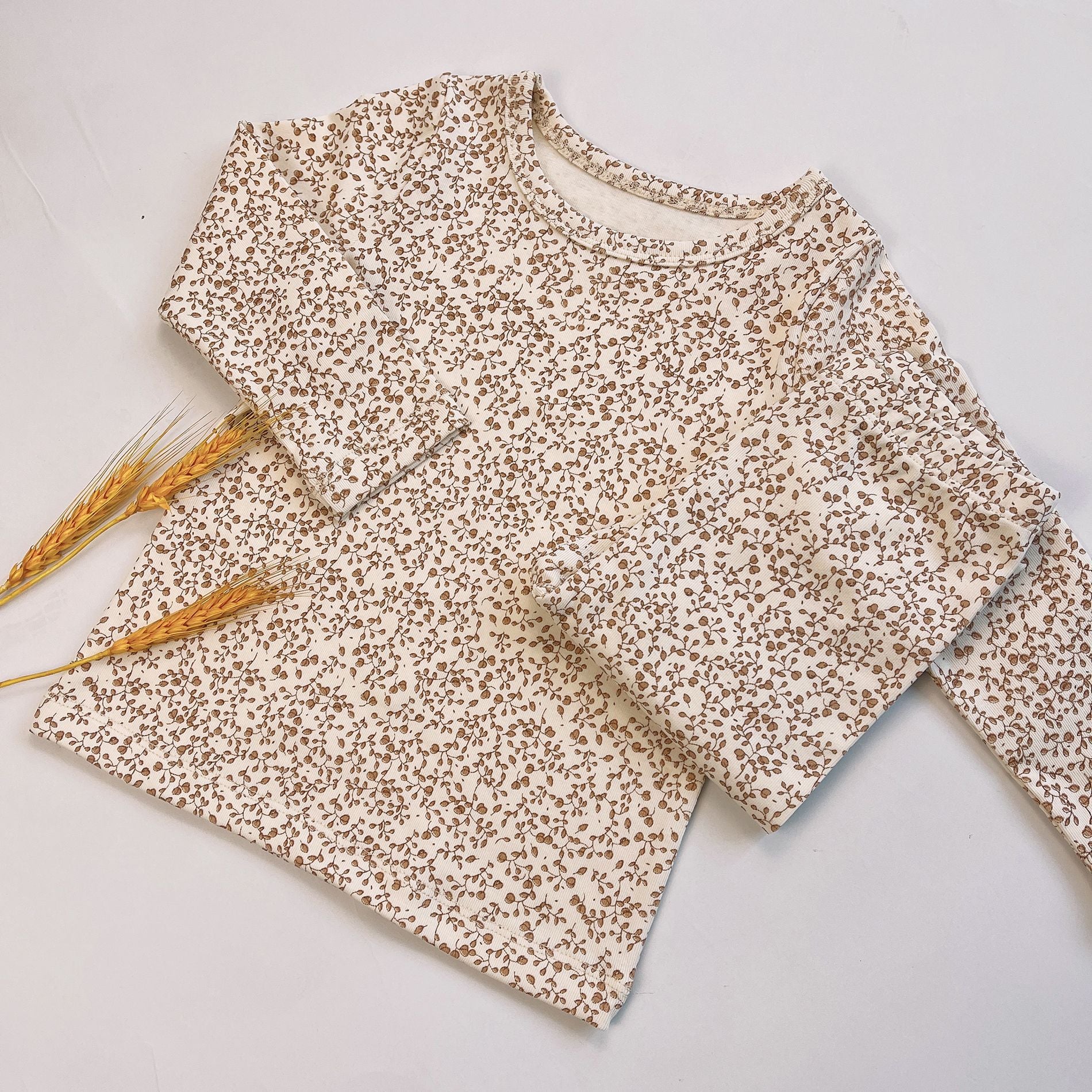 Mode Vêtements à la maison Pyjama Imprimer Costume parent-enfant