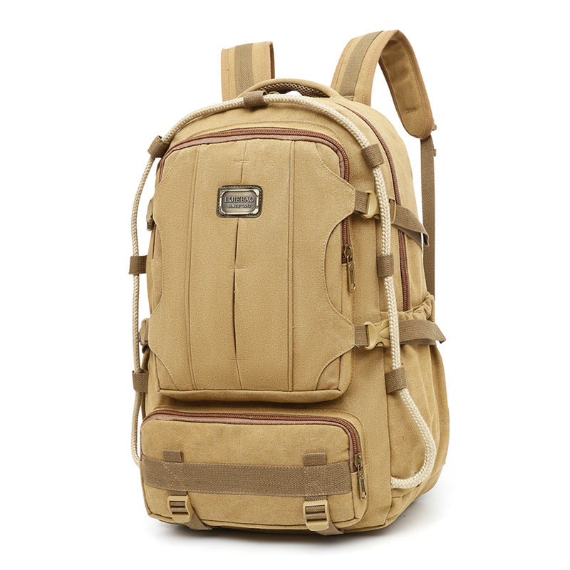 Sac à dos en toile Casual Hommes Sac de grande capacité