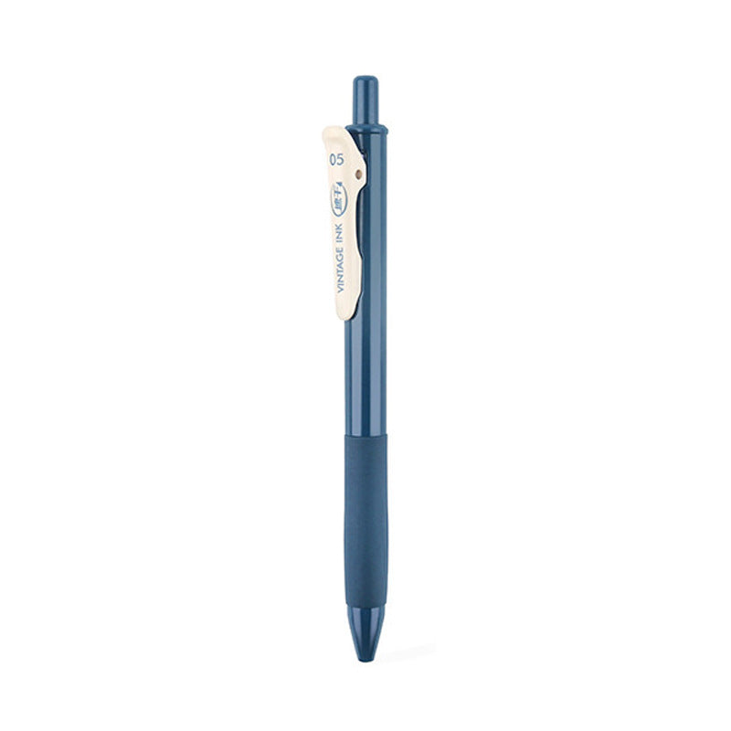 Rétro couleur Gel stylo ensemble de papeterie étudiante