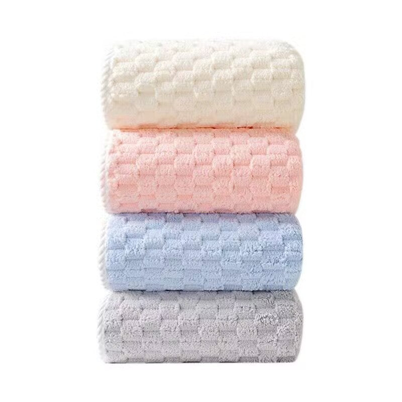 Serviette de bain en polaire en nuage souple et absorbante