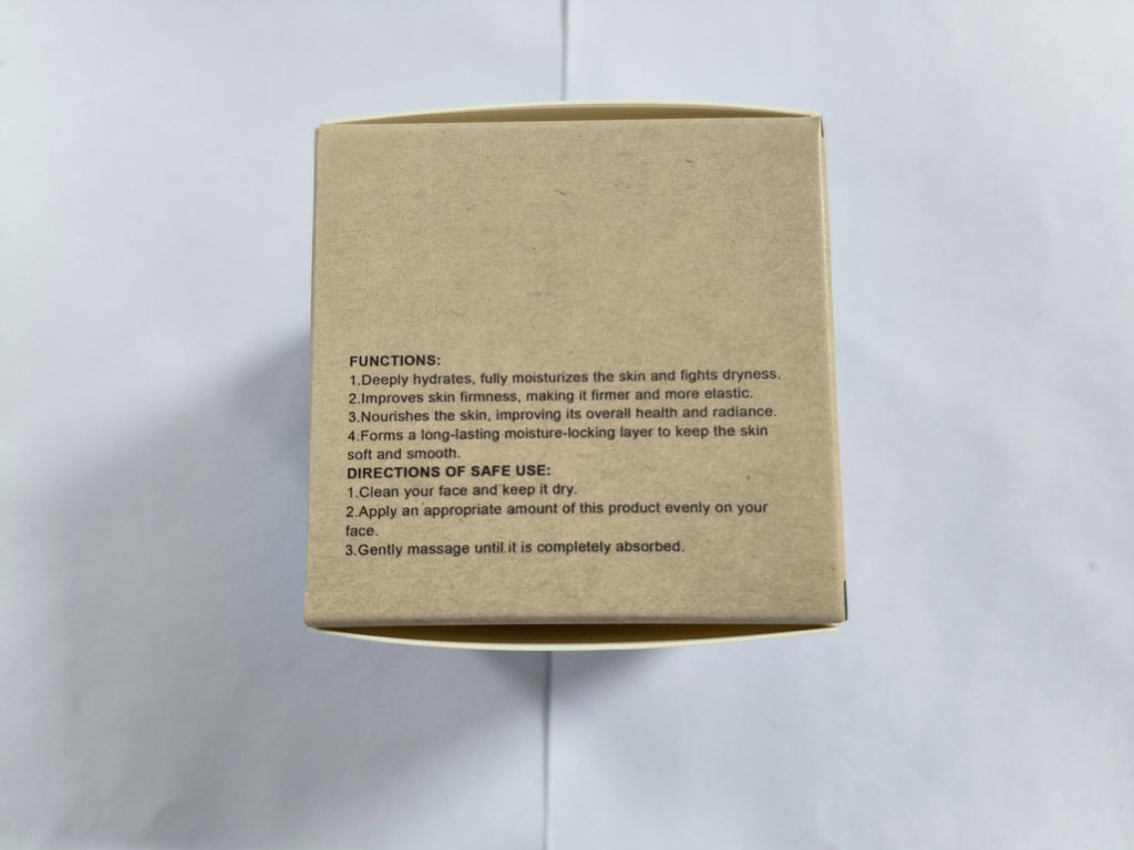 Crème hydratante pour visage de miel