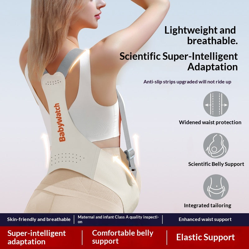 Ceinture de soutien Belly Nano-niveau Un soutien discret spécifique à la grossesse