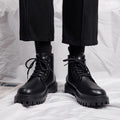 Bottes en cuir homme Automne style britannique