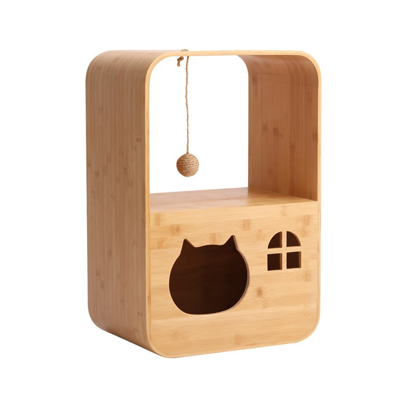 Lit créatif multi-fonctionnel Cat et maison Combo
