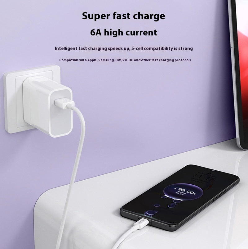 Câble de données Câble de charge rapide Fil de tressage entièrement compatible