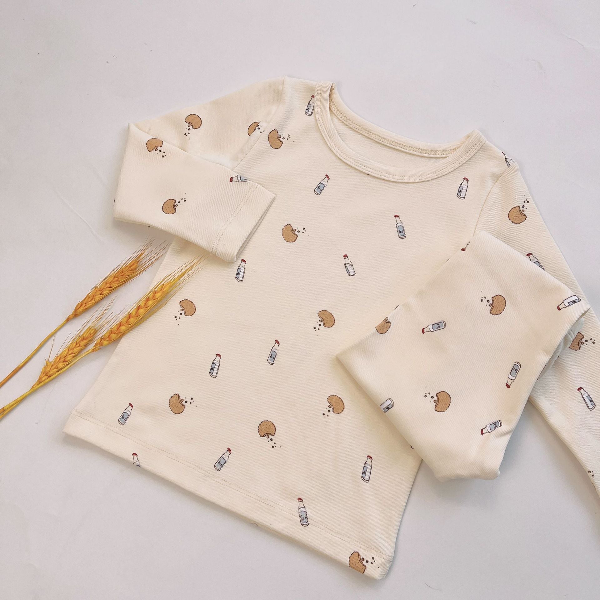 Mode Vêtements à la maison Pyjama Imprimer Costume parent-enfant
