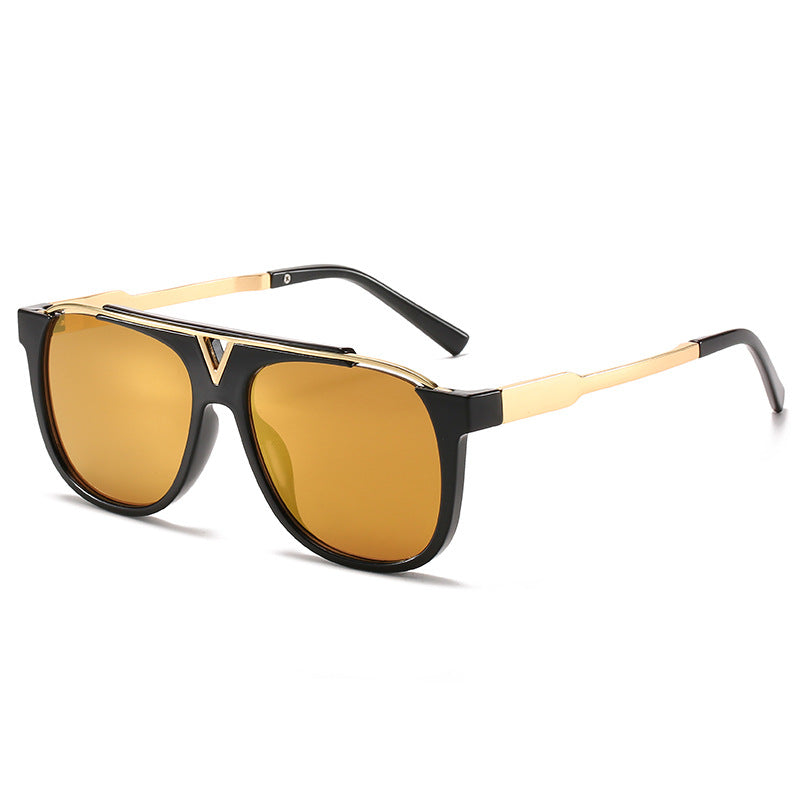 Semi Metal Mode Street Photographie Lunettes de soleil