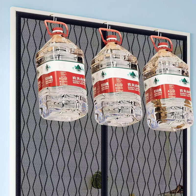 Un rideau de porte magnétique à l'épreuve des moustiques avec fin matériel de mesh vertical Cet effet