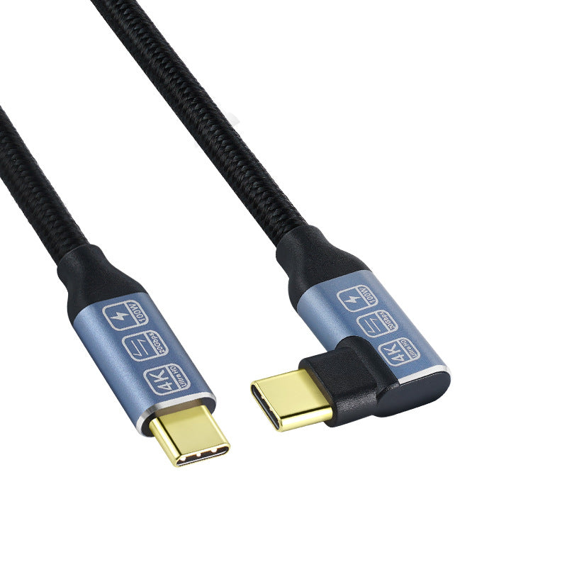 Double Type-C Câble de données à fonction complète Chargement rapide