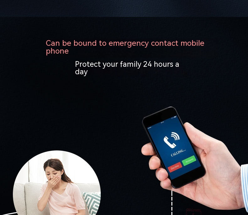 Alarme téléphonique mobile à distance pour bouton d'urgence pour les ménages âgés