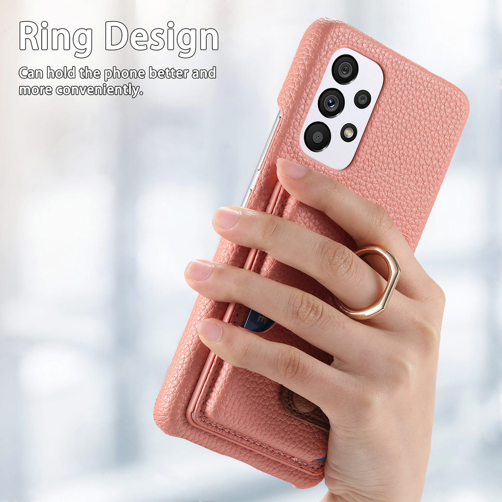 Étui téléphonique simple et haut de gamme enduit de bord