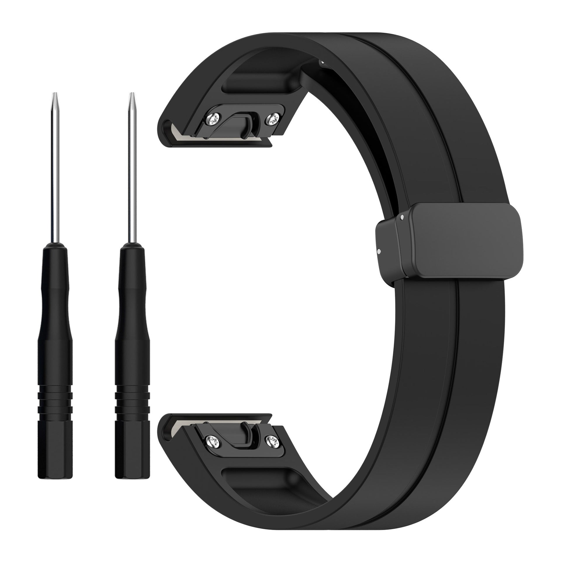Bracelet en silicone à libération rapide