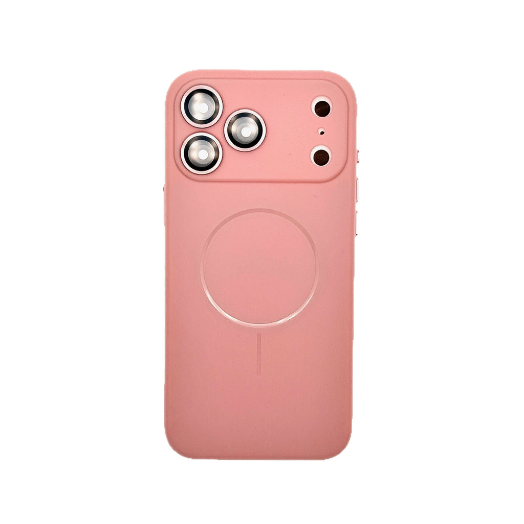 Skin Frosted Feeling Magnetic Suction Telephone Case Protecteur Lens All-inclusive Drop-resista