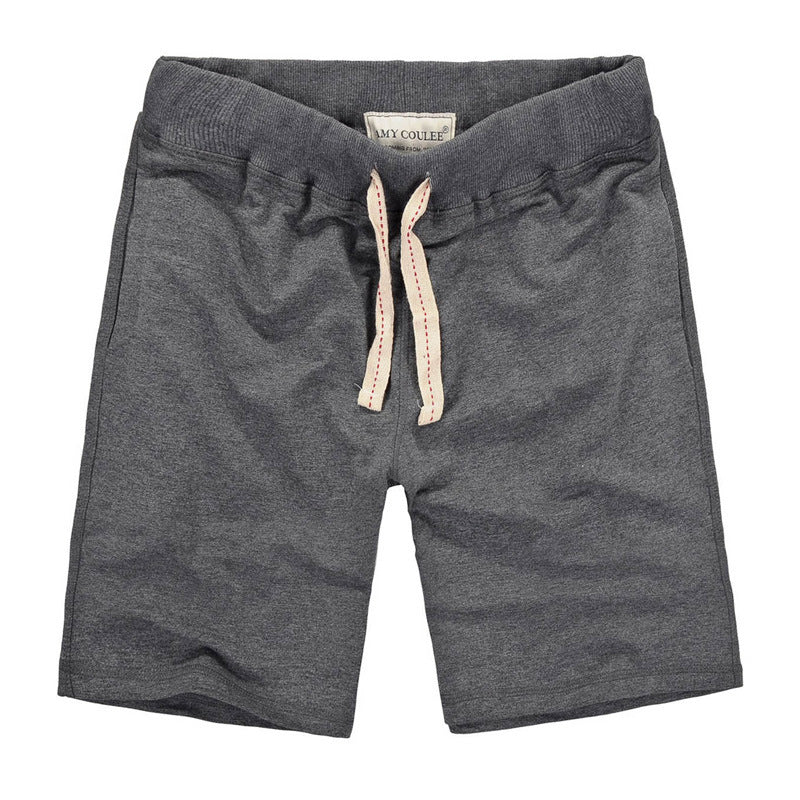 Hommes polyvalents et faciles à assortir shorts de sport souple