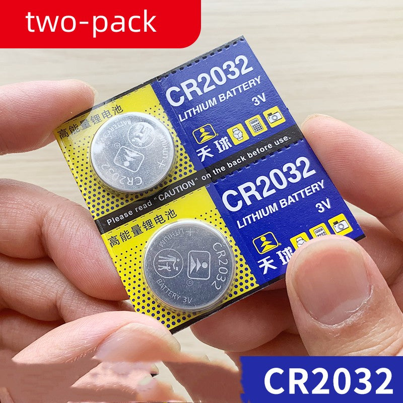 CR2032 Carnet de bureau carte mère batterie 3V bouton COM