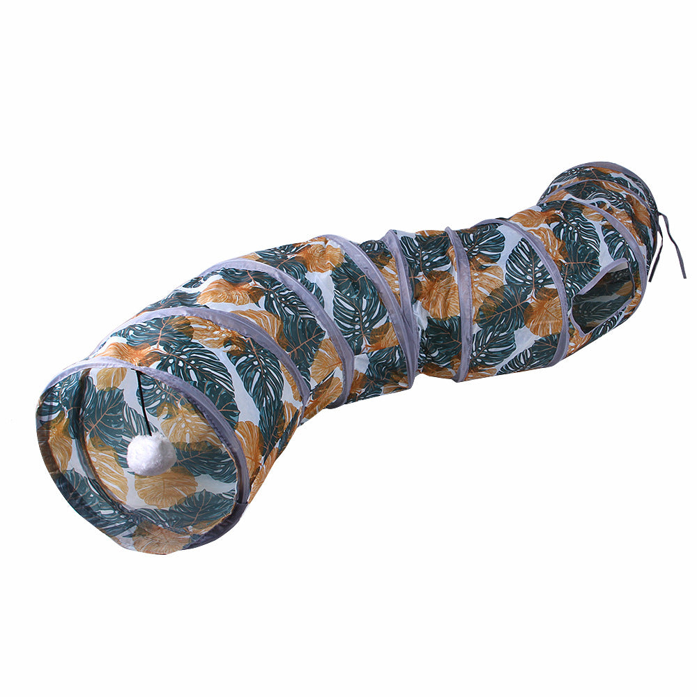 Jouet d'impression pliable du tunnel de chat