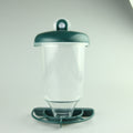 Type de suspension plastique transparent Automatique Bird Feeder avec couverture