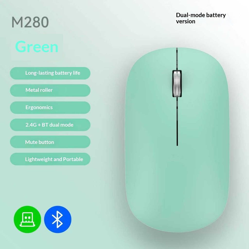 Souris sans fil bimode Bluetooth ultra-mince
