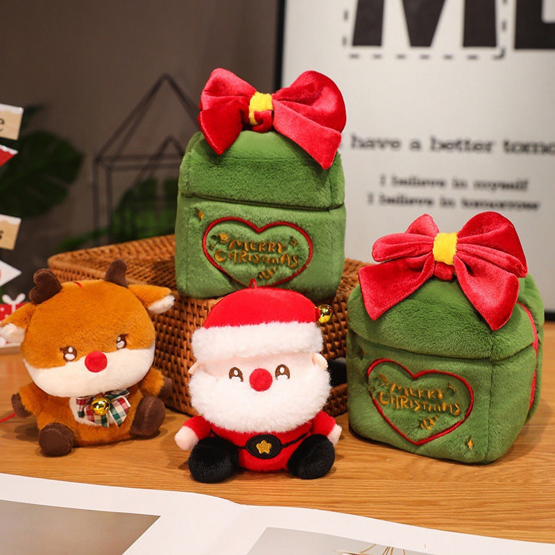 Cadeaux et ornements de décoration de la scène de bal de Noël