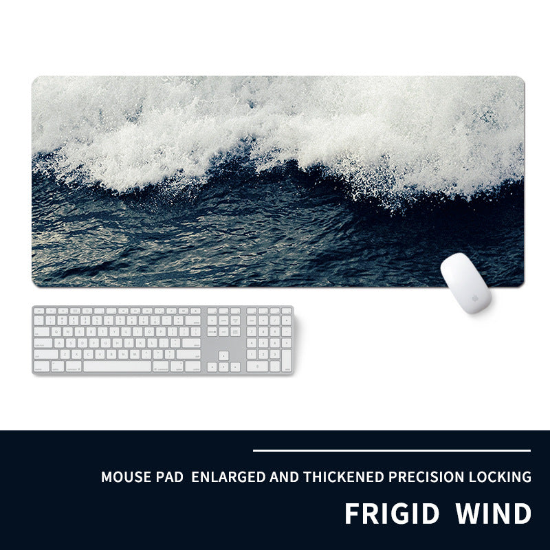 Surdimensionné Mouse Pad Personnalité épaississant ordinateur clavier Mat