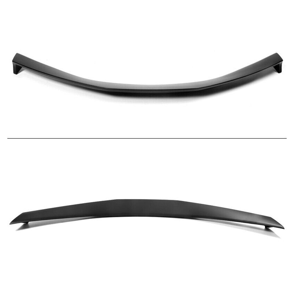 Pour Chevy 20-23 Corvette C8 Z51 Style de profil bas Spoiler de coffre arrière mat noir