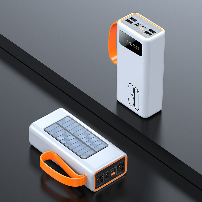 Power Bank Super Capacité Solar Outdoor Portable Camping Backup Mobile